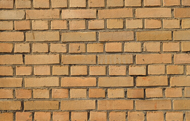 Abstract red brick wall texture background. Old red brick wall texture. Home or office design backdrop. Exterior wall textured background.