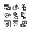 © emka angelina - paying icon or logo isolated sign symbol vector illustration - high quality black style vector icons