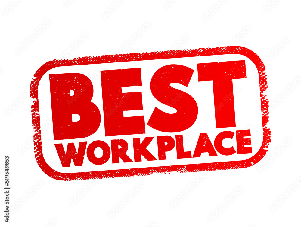 Best Workplace text stamp, concept background Stock Vector | Adobe Stock
