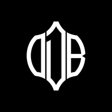 ODB Letter Logo. ODB Best Black Background Vector Image. ODB Monogram Logo Design For Entrepreneur And Business.
