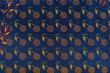 The Batik sarong pattern background in Thailand, traditional batik sarong in Asian.