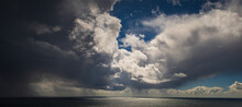 Storm Clouds Over Big Sur, California.