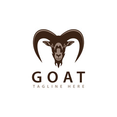 Wall Mural - goat logo icon design vector