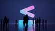 © Destrosvet - 3d rendering people in front of symbol of less than equal on background