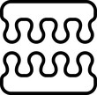 © ylivdesign - Pedicure sponge tool icon outline vector. Studio care. Art nail