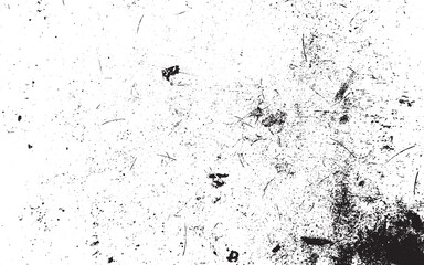 Grunge texture effect. Distressed overlay rough textured. Abstract vintage monochrome. Black isolated on white background. Graphic design element halftone style concept for banner, flyer, poster, etc