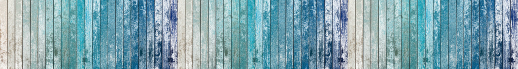 Wall Mural - fond bois bleu vintage 