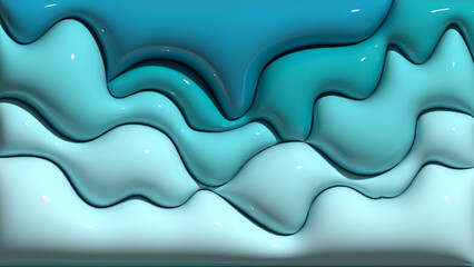 3D glossy background 3