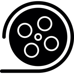 Sticker - Film Reel Icon