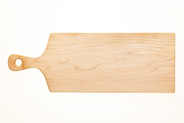 Wall Mural - Handmade maple longwood cutting board. Maple wood pallet.