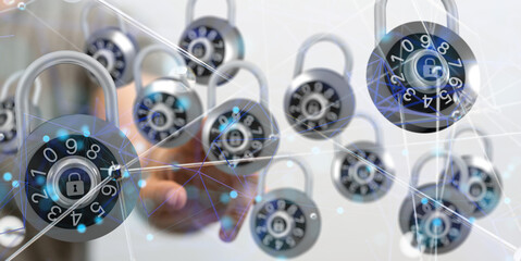 security data code digital concept