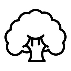 Sticker - Broccoli Icon