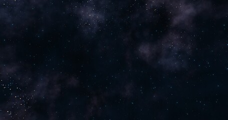 Nebula background. Galaxy in the universe. 3d rendering.	