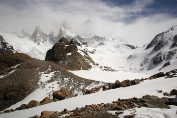 Wall Mural - Hiking at El Chalten, Patagonia, Argentina