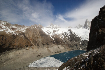 Wall Mural - Hiking at El Chalten, Patagonia, Argentina