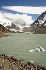 Poster - Hiking to Laguna Torre at El Chalten, Patagonia, Argentina