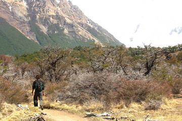 Poster - Hiking to Laguna Torre at El Chalten, Patagonia, Argentina