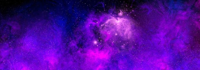 space background with realistic nebula and shining stars. abstract scientific background with nebula