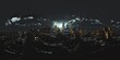 Evening city. HDRI . equidistant projection. Spherical panorama. panorama 360. environment map, 3D rendering