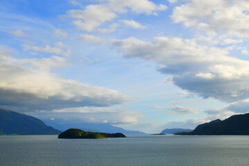 Wall Mural - Norway. Hardanger Fjord. It is the fifth longest fjord in the world.