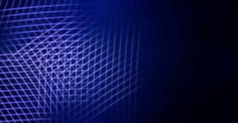 Wall Mural - panoramic line art pattern, light abstract background, digital futuristic minimalism background