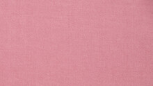 Pink Fabric Texture For Natural Textile Background