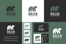 Creative Bear Logo Business Branding Package Template Design Inspiration
