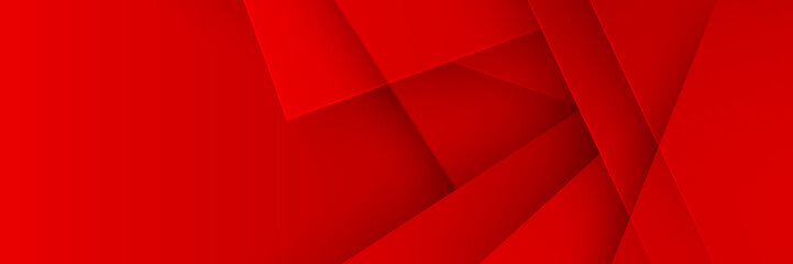 Abstract red banner background. Abstract banner design in shades of red. Red wide banner with lines pattern design. Modern wave banner red background. Modern fluid red gradient banner with curve shape