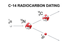 Radiocarbon Dating, Known As Carbon Or C-14 Dating. A Method Of Determining The Age Of An Object Containing Organic Material, By Using The Properties Of Radiocarbon, A Radioactive Isotope Of Carbon.