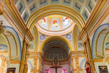 Notre Dame des Anges in Pondicherry, (Christian Church). Our Lady of Angels Church is the fourth oldest church in Puducherry, a Union territory in South India