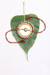 Poster - Indian festival: Raksha Bandhan. A traditional Indian wrist band.