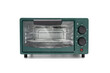 © bqmeng - A green mini oven closeup isolated on white background