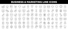 Business & Marketing Line Icons