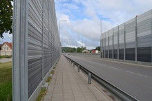 A Noise Barrier (also Called A Soundwall, Noise Wall, Sound Berm, Sound Barrier, Or Acoustical Barrier) Is An Exterior Structure Designed To Protection Of People Against Noise.