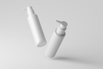 Wall Mural - Plastic Shampoo Bottle Mockup