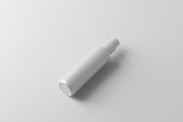 Sticker - Plastic Shampoo Bottle Mockup