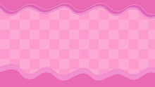 Aesthetic Cute Pink Checkers, Plaid, Checkerboard Wallpaper Illustration, Perfect For Wallpaper, Backdrop, Postcard, Background For Your Design