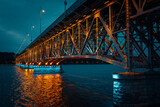 Fototapeta Fototapety z mostem - Most im. Legionów Piłsudskiego w Płocku