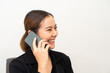 © littlestocker - Asian businesswoman talking on mobile phone