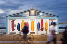 Imperial Beach Surf Board Bathroom