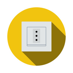 Poster - Italy Electrical Socket Icon