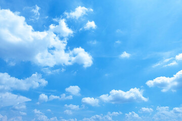 Wall Mural - beautiful blue sky clouds for background. beautiful blue sky clouds.