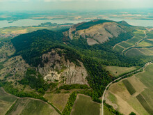 Děvín - Maidenberg - Palava Hügeln- von oben 
