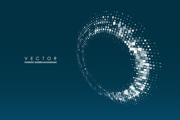 Wall Mural - abstract technology background