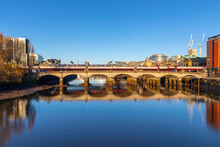 King George V Bridge, River Clyde, Glasgow, Scotland, United Kingdom