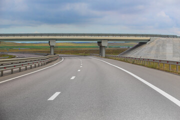 Wall Mural - interchange of country roads