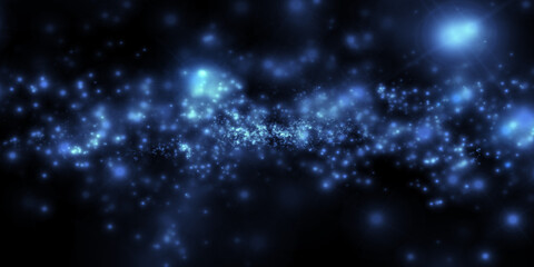 Wall Mural - abstract space background. space and galaxy