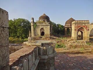 Wall Mural - Group of Tombs and Mosques , Jhajjar , Haryana, india