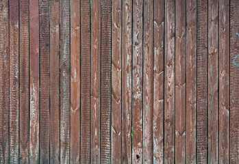 Wall Mural - Grunge wooden background. Rustic wood planks texture.