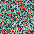 Abstract splatted leopard skin wallpaper vector seamless pattern